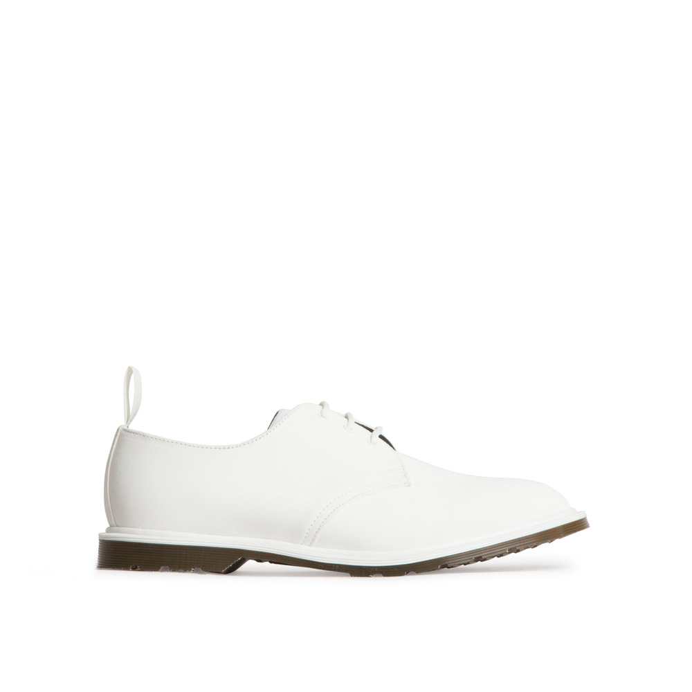 新品 Dr.Martens BOURY BONE White UK3 Dr. Martens Boury Poly & Leather Casual Boots in Bone