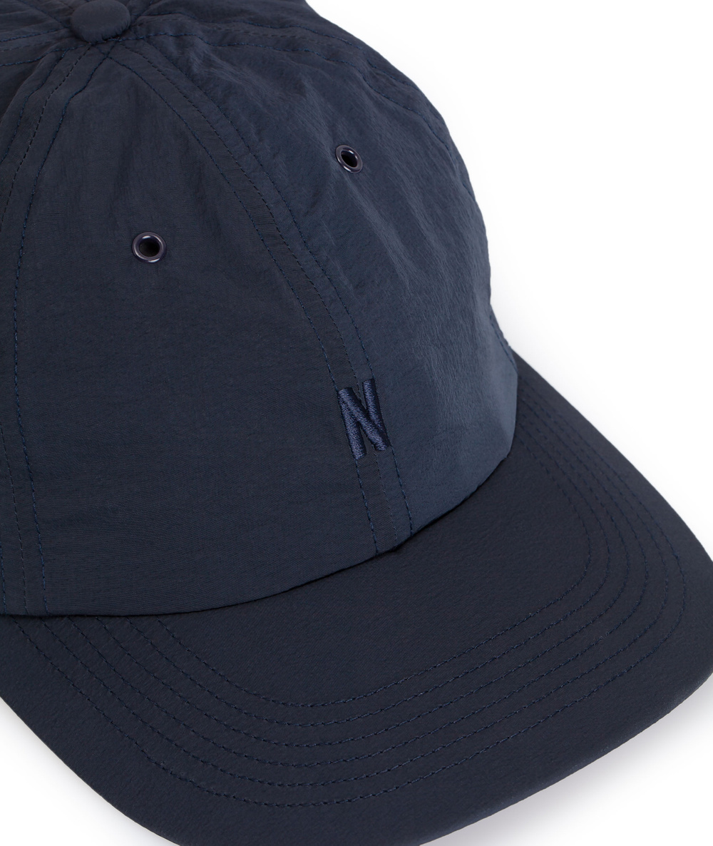 夏休みセール！ ALOUND NYLON LOGO CAP Navy GMD Nylon Sports Cap