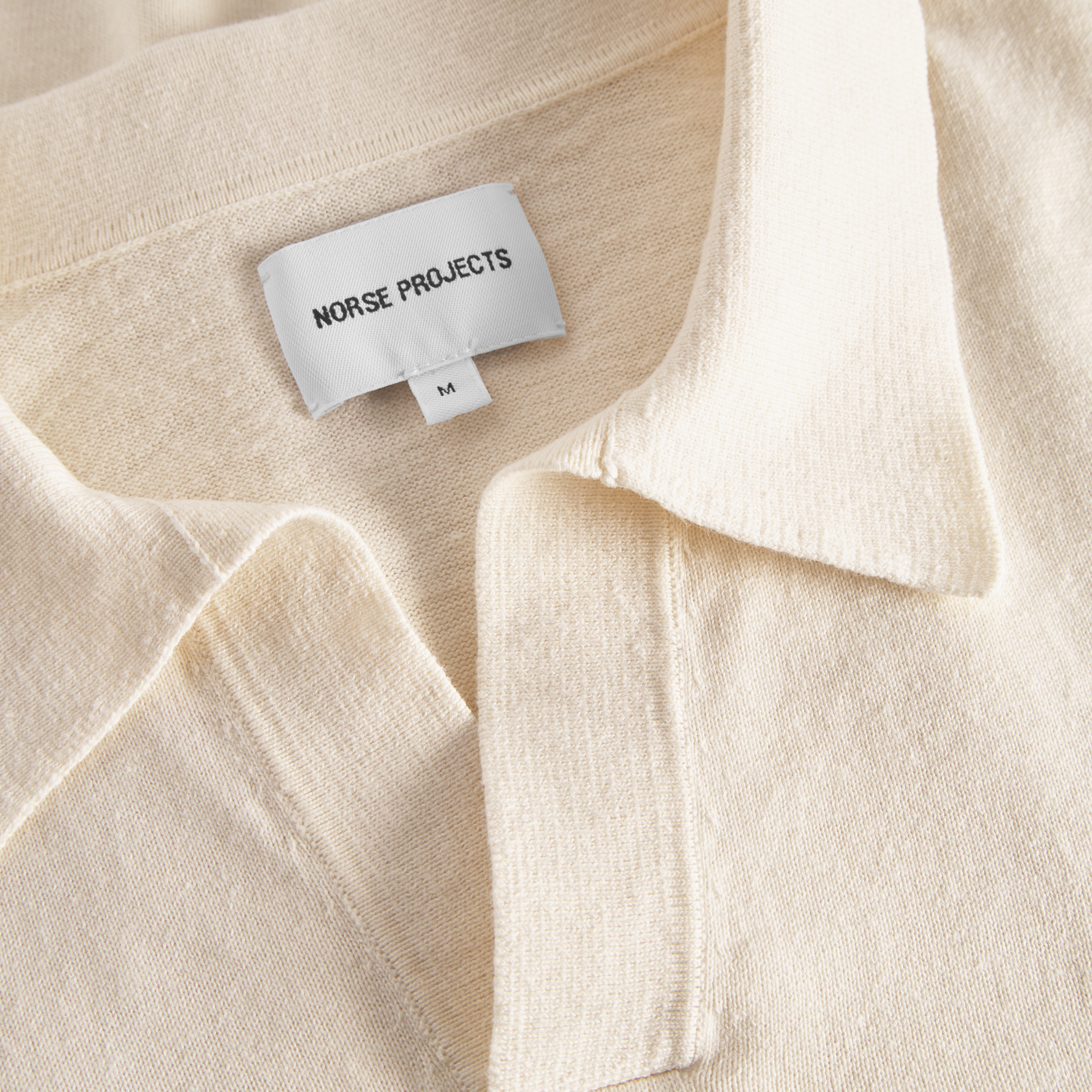 Tシャツ・カットソー Norse Projects SS25 Leif Cotton Linen Polo (N45 0502 7051) Norse Projects Leif Cotton Linen Polo Dark Navy