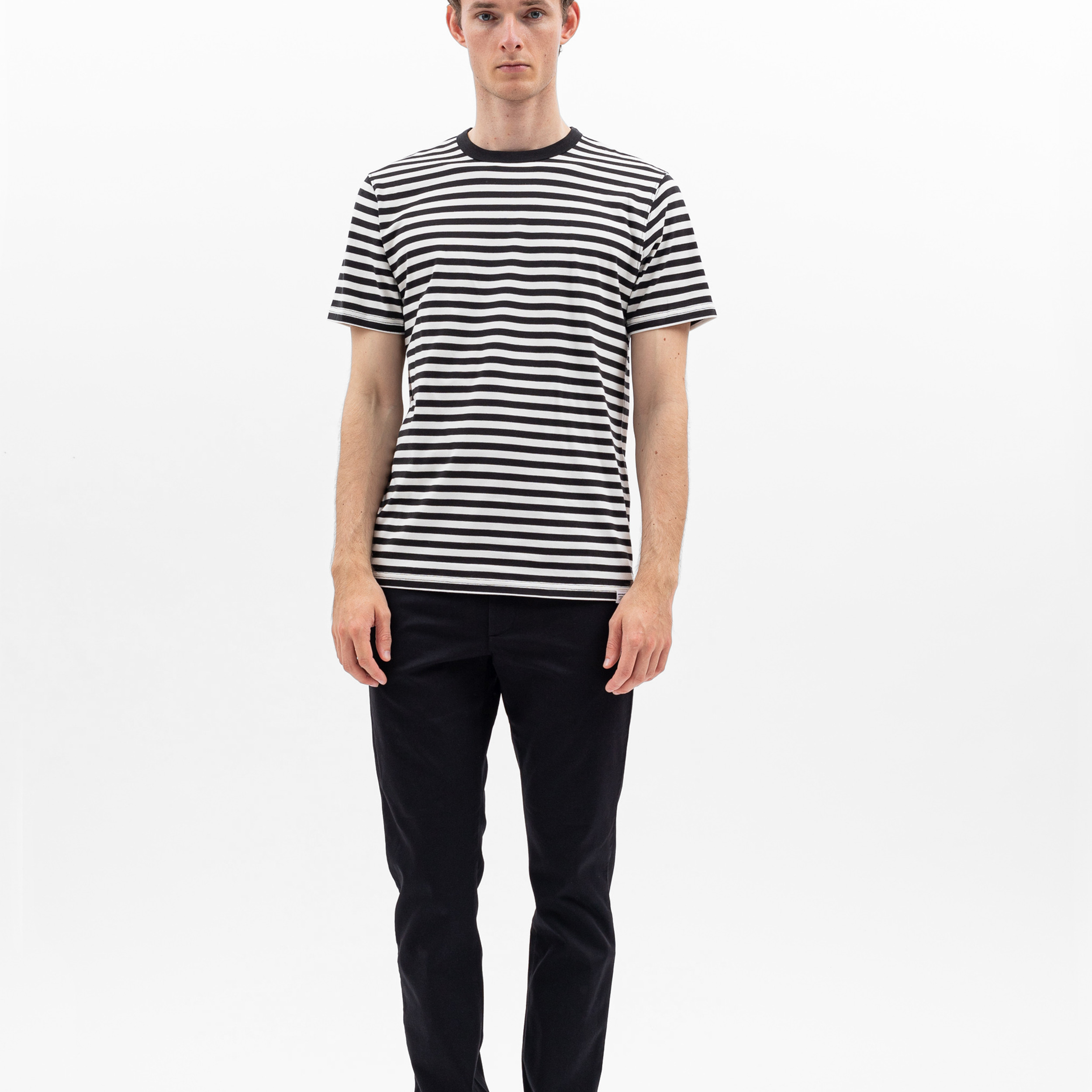 ★【Norse Projects】★NIELS CLASSIC STRIPE SHORT TSHIRT★ Niels Classic Stripe SS