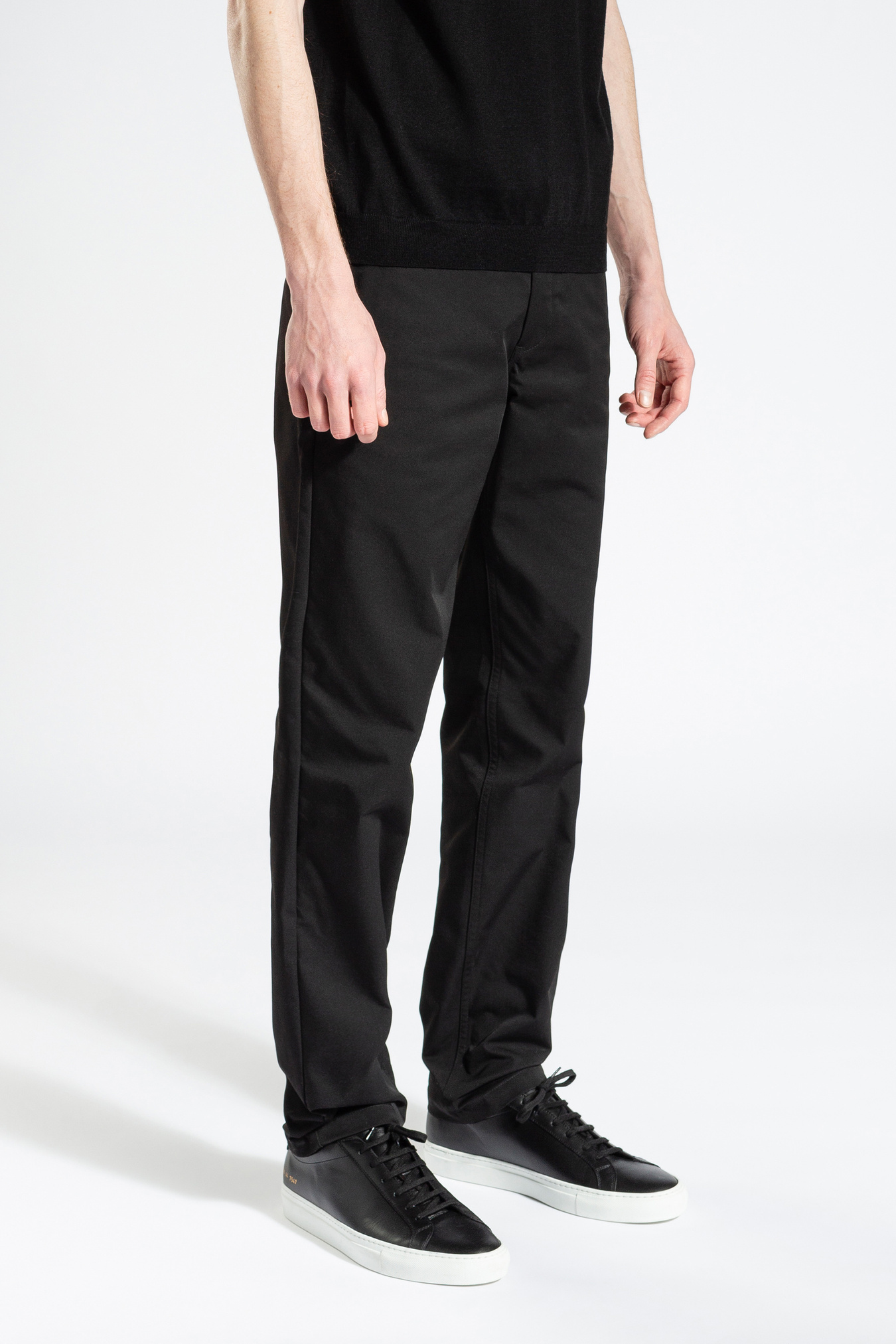 nagonstans POLY CHINO roll up ゴム trouser nagonstans POLY CHINO roll up ゴム trouser nagonstans POLY