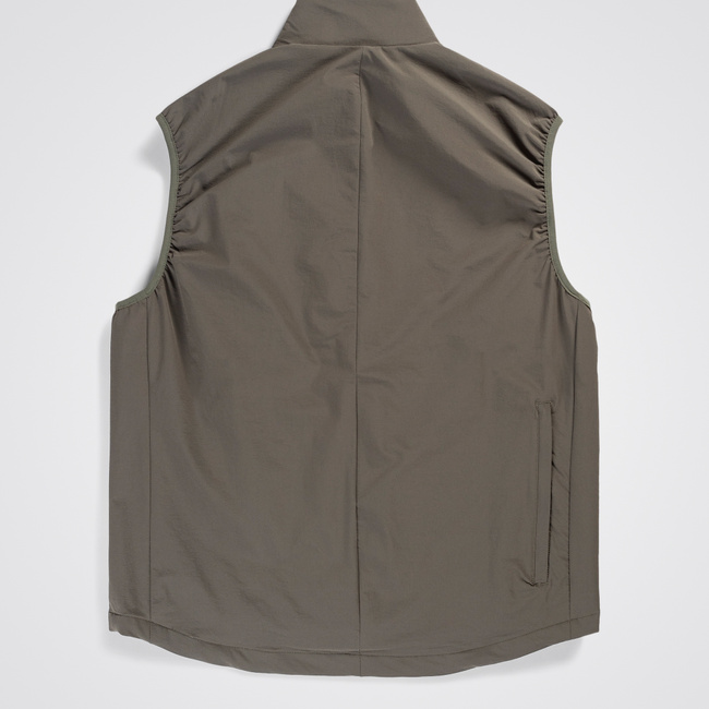 23年製タグ付き未使用 BRIEFING TECNO WOOL BOA VEST 未使用 th products ティーエイチプロダクツ Toggle Oversized