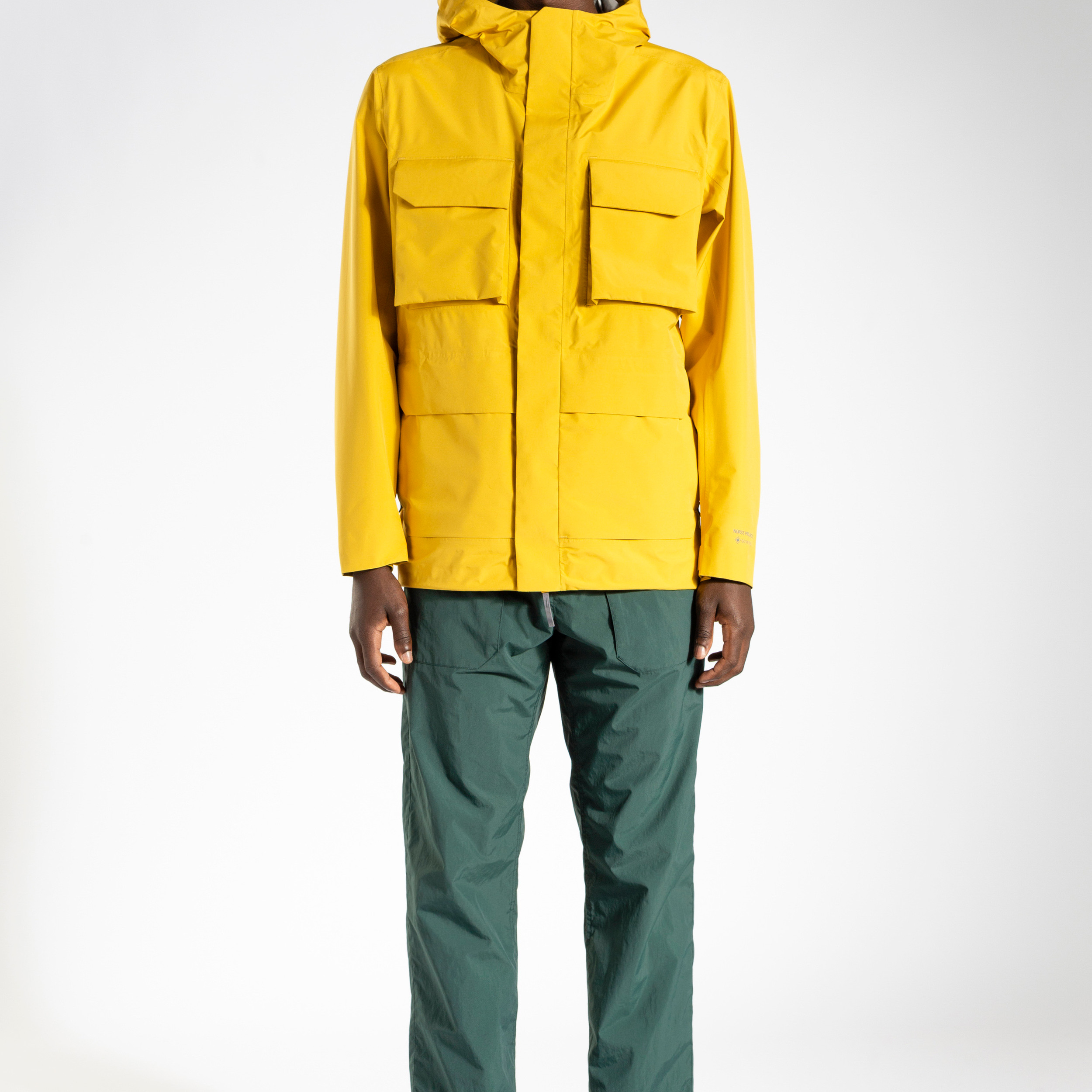 Yellow Norse Projects Raincoat Nunk Shell Gore-Tex