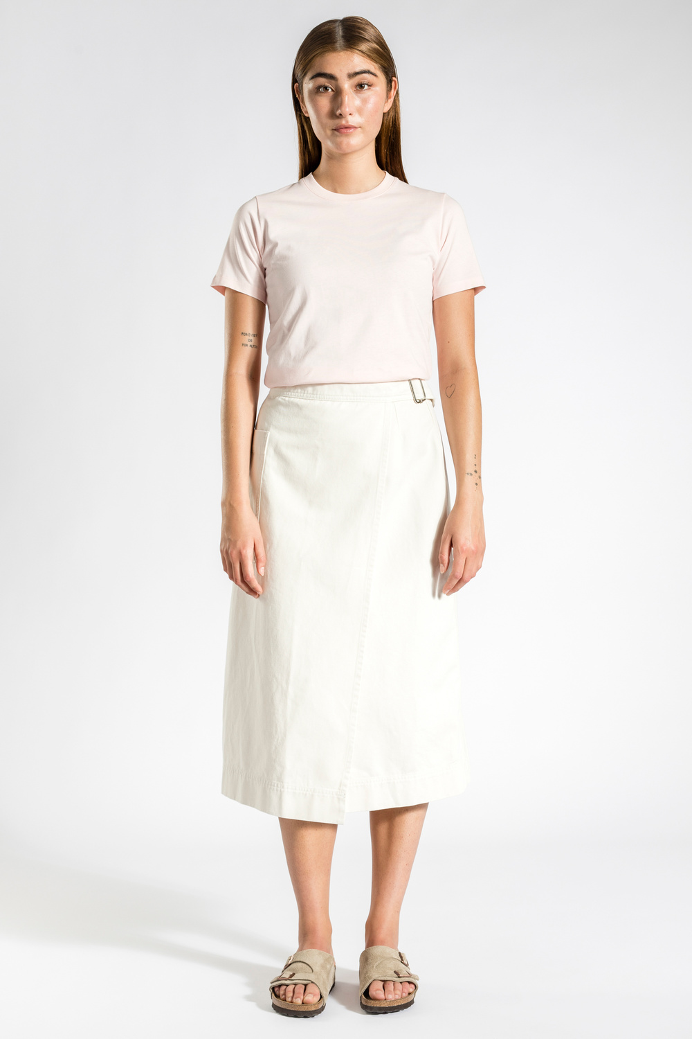 ゆ*き様 新品未使用◯Yoli◯Silk wrap vest ホワイト　2024 67nowos＞POP UPがいよいよスタート！ | st company online