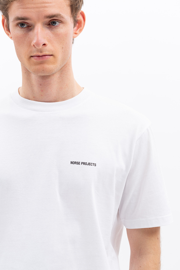 Tシャツ・カットソー NORSE PROJECTS Men T Shirts N01 06700001 White Johannes Standard Pocket SS