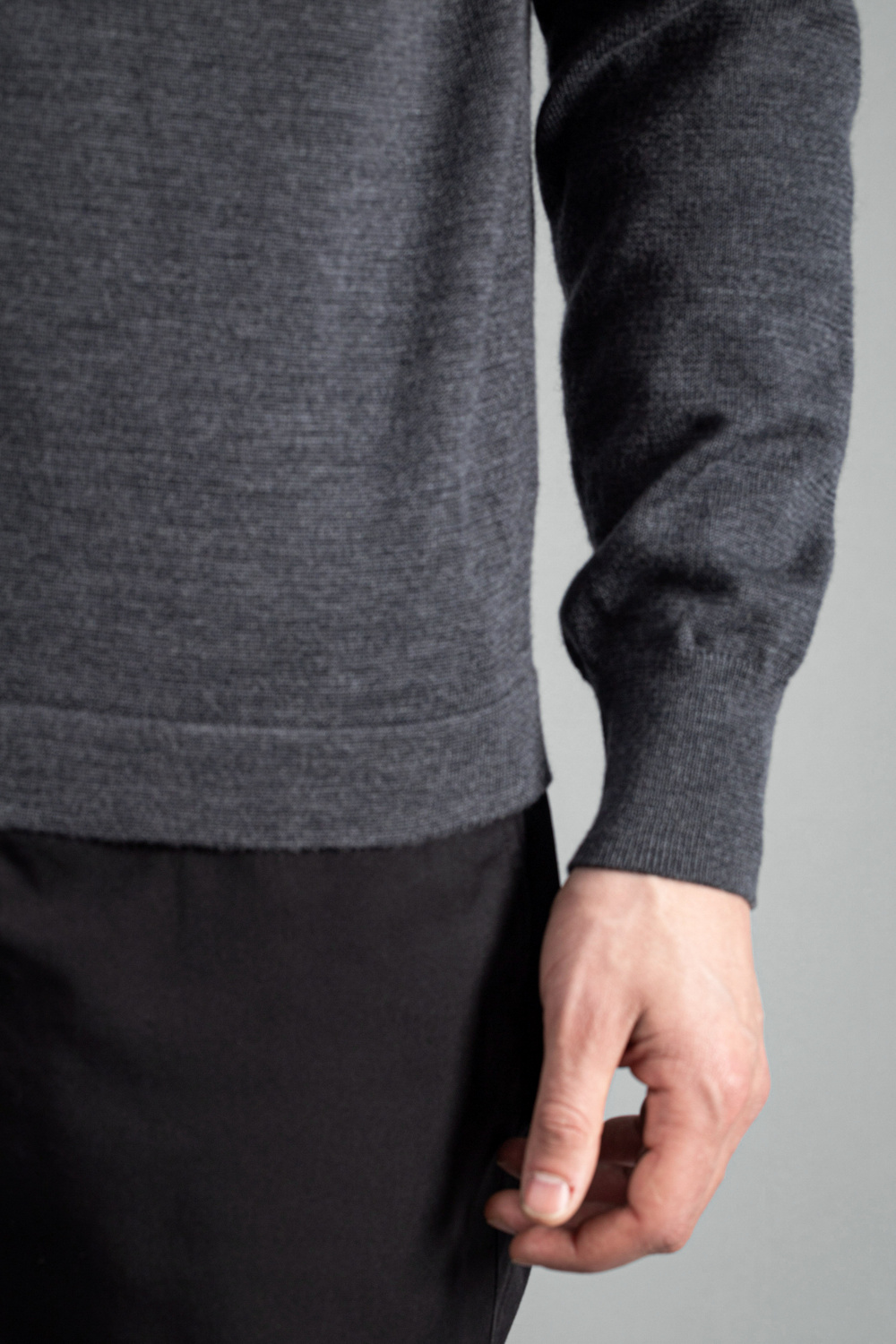 【送料&関税込】Maison KitsunAC Long Sleeve Merino Wool Jump 46001_04d19b71f1-n45-0540-1034