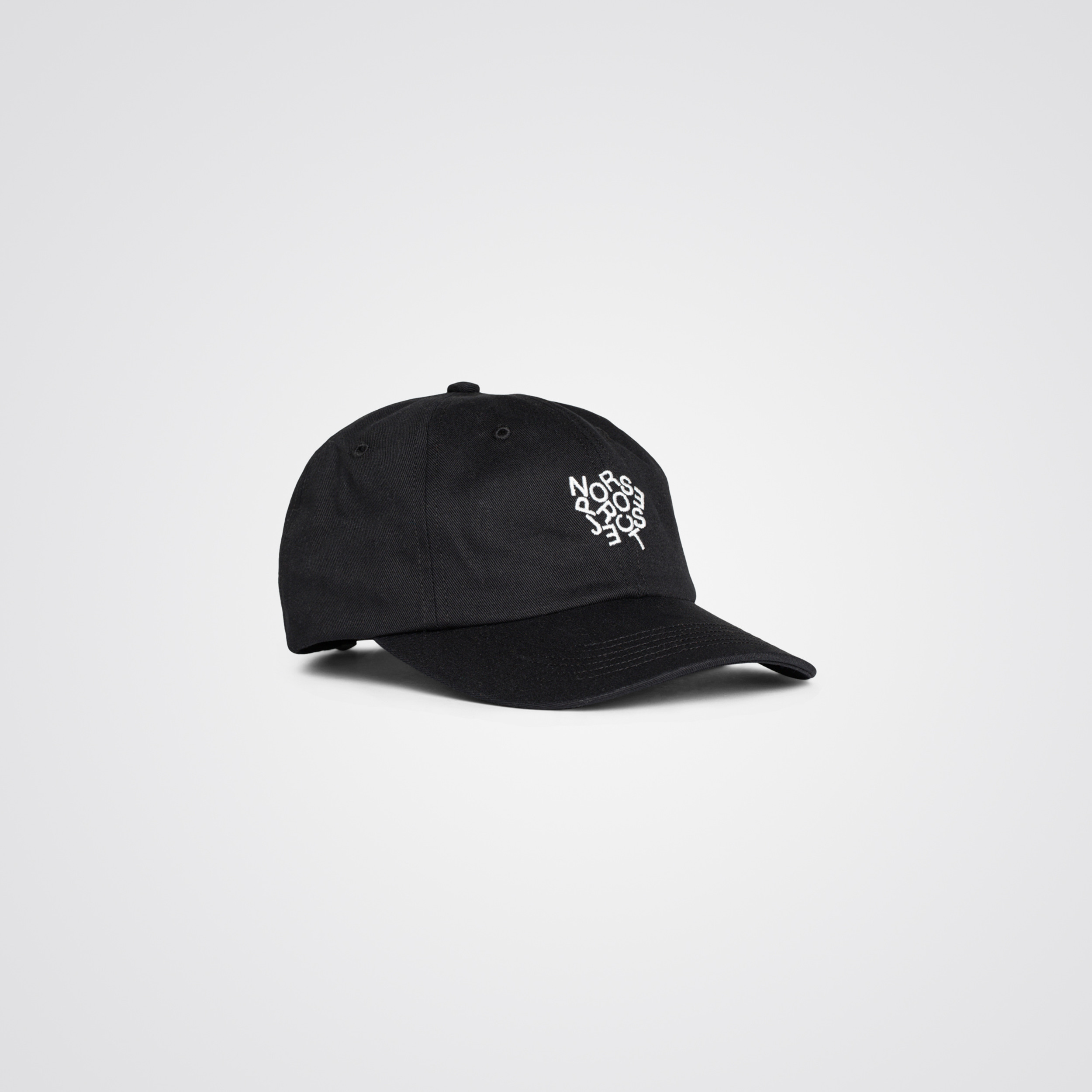 【関税込み】NORSE PROJECTS キャップ Norse Projects ツイル スポーツ キャップ ブラック