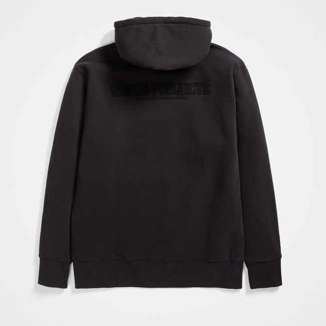 ★人気★【Norse Projects】★ARNE LOGO HOODIE★ロゴフード★ ☆送料・関税込☆Norse Projects☆ARNE LOGO HOODIE☆ロゴフード