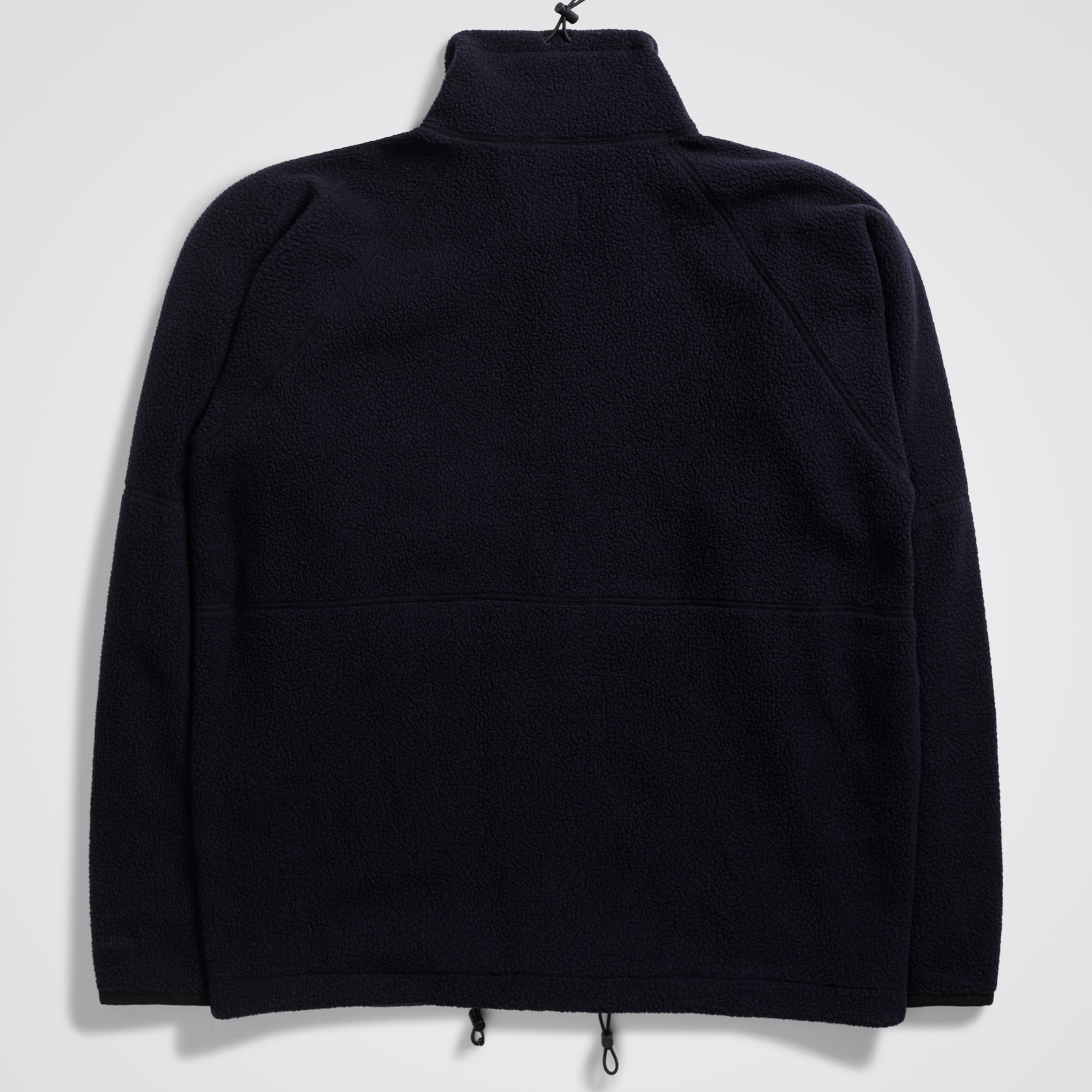 小物 Deadstock Black Fleece Tie U.S.A. Made Men's AKHG Crosslayer Fleece Standard Fit 1/4 Zip Mock