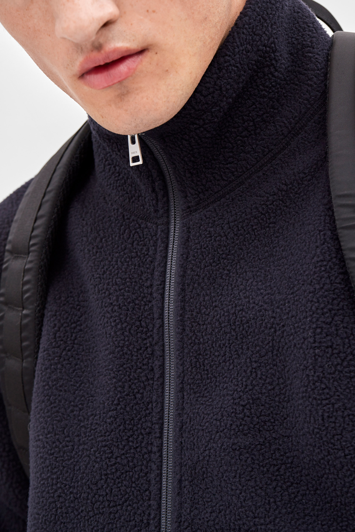 【関税込み】NORSE PROJECTS ネイビー Tycho ジャケット Tycho Fleece Full Zip Jacket