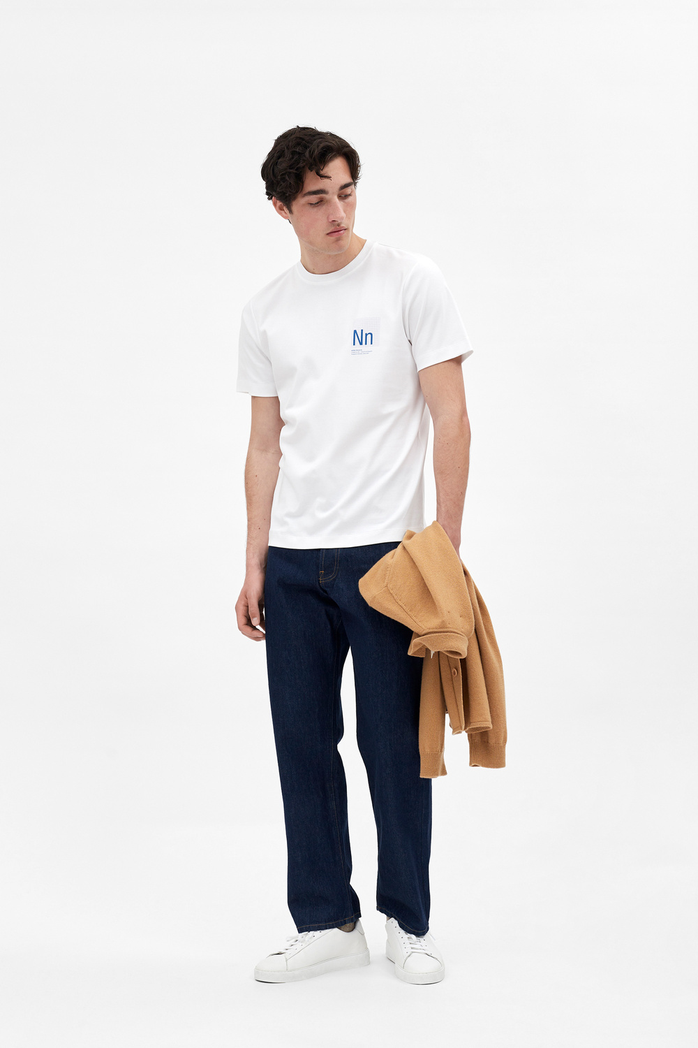 Jakob Interlock Nn Print T-Shirt