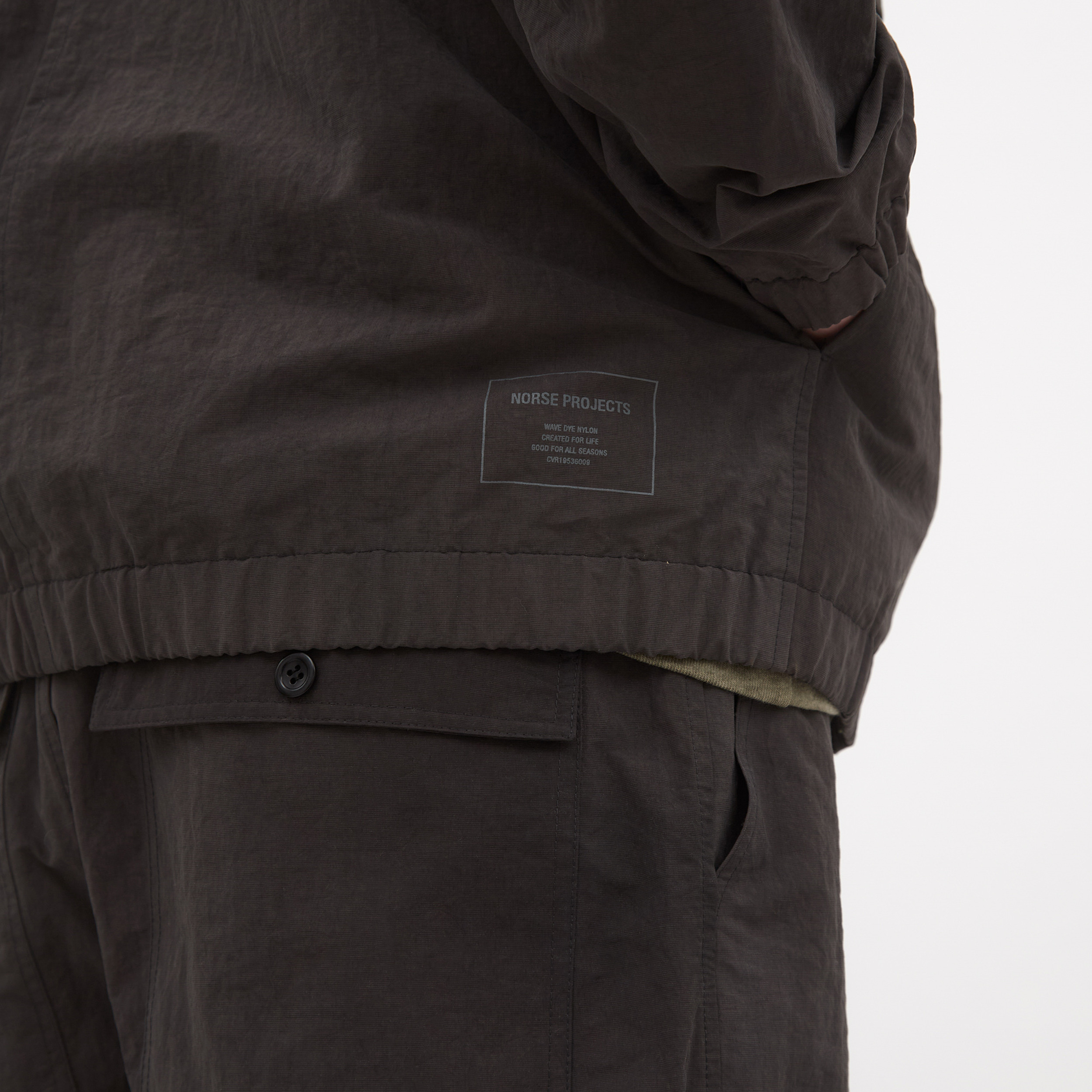 Herluf Wave Dye Nylon Windbreaker