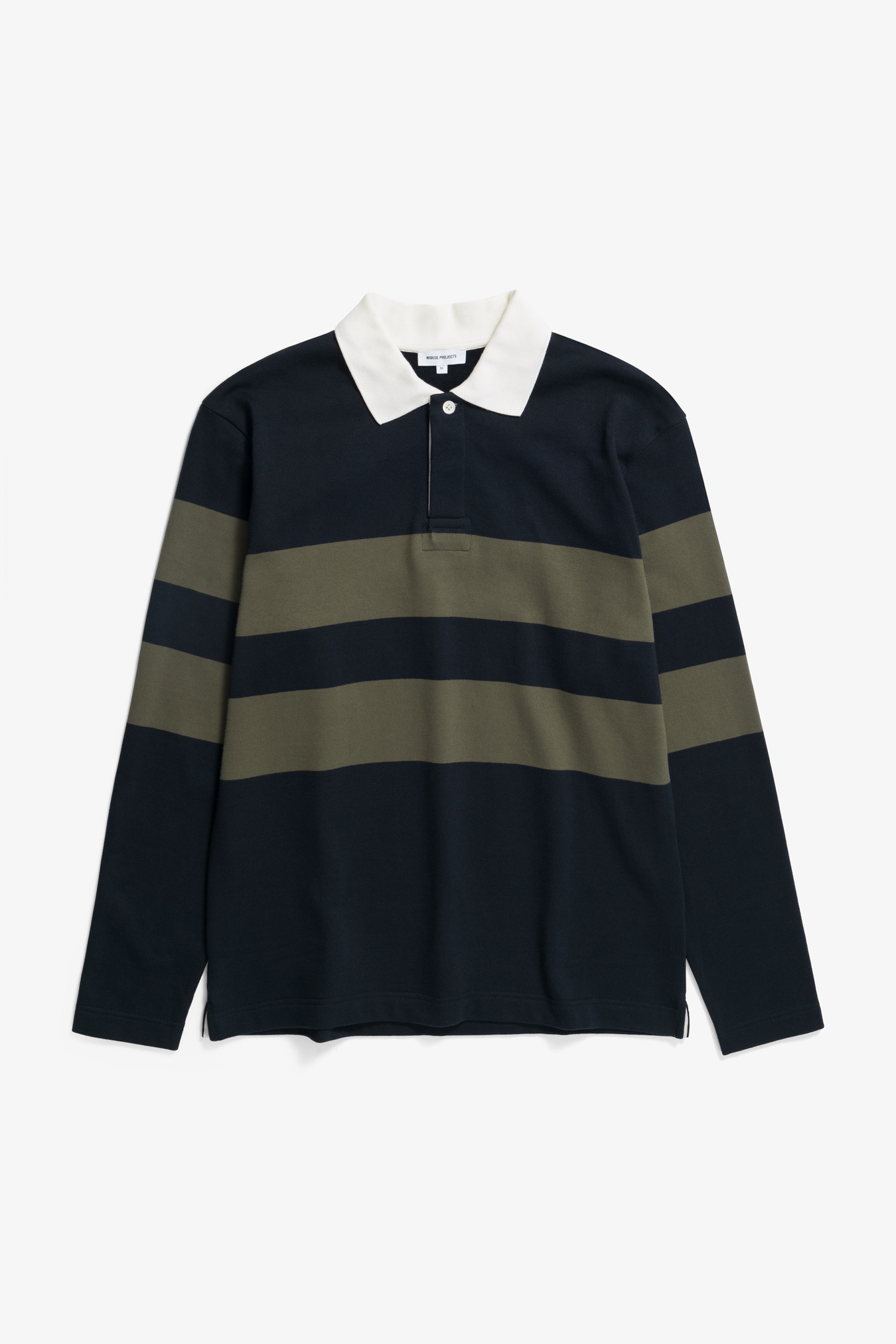NORDISK■Rugby Stripe Polo T-shirt■送料込 Riley polo shirt | Wide two-tone stripes | A.P.C. Ready-to-Wear