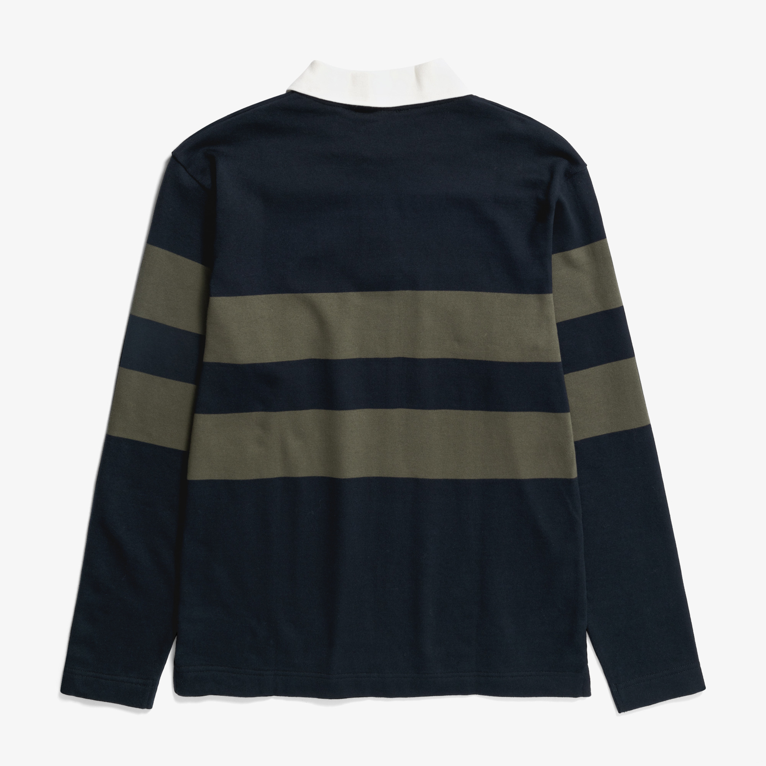 NORDISK■Rugby Stripe Polo T-shirt■送料込 DSQUARED2 Striped Cotton Rugby Polo Shirt | White | FARFETCH
