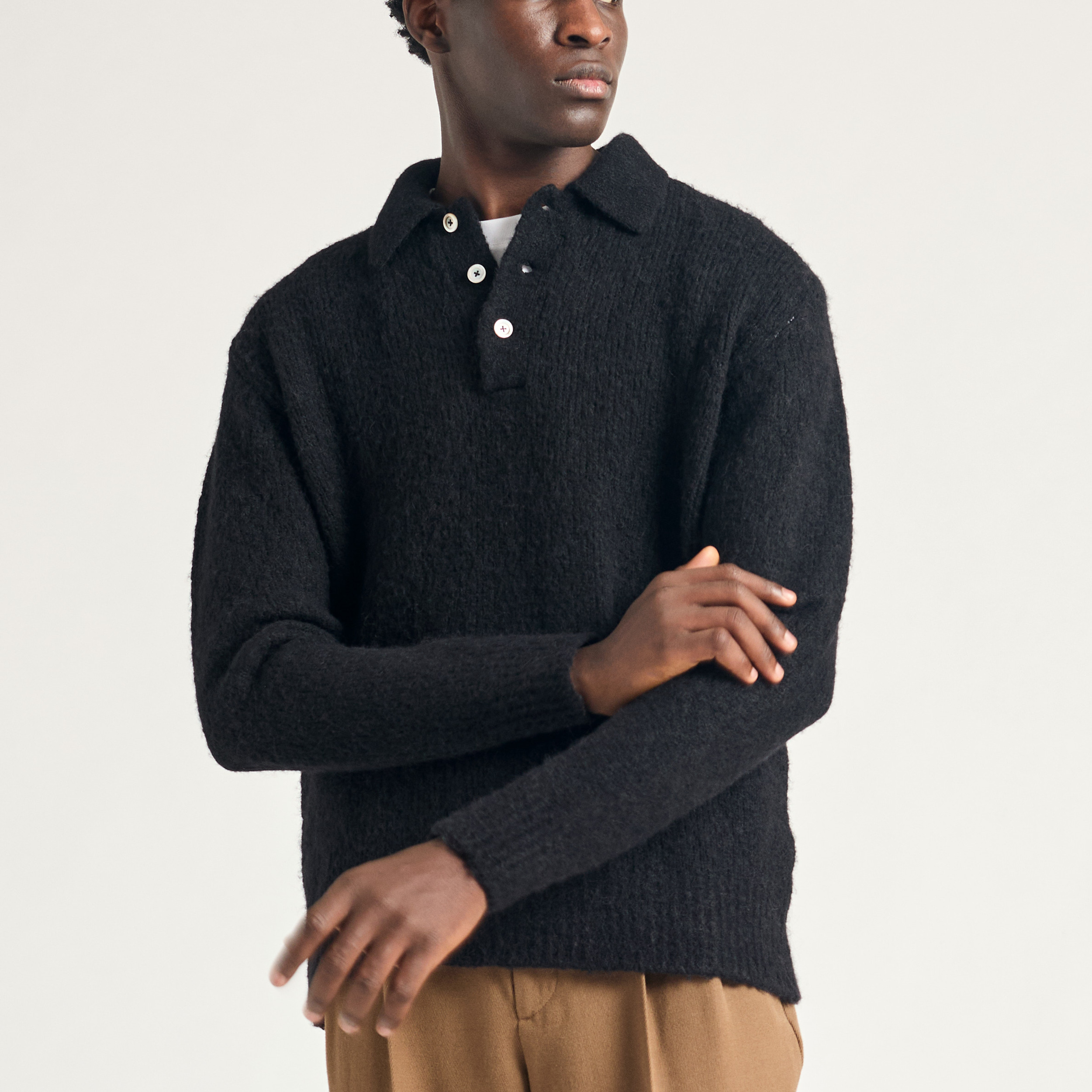 Rasmus Relaxed Brushed Polo