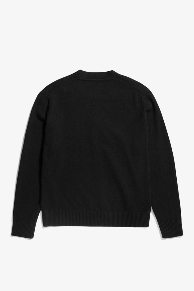 【DISCERNMENT】Lambswool basic round knitwear Norse Projects Birnir Brushed Lambswool - Oatmeal – Berkeley
