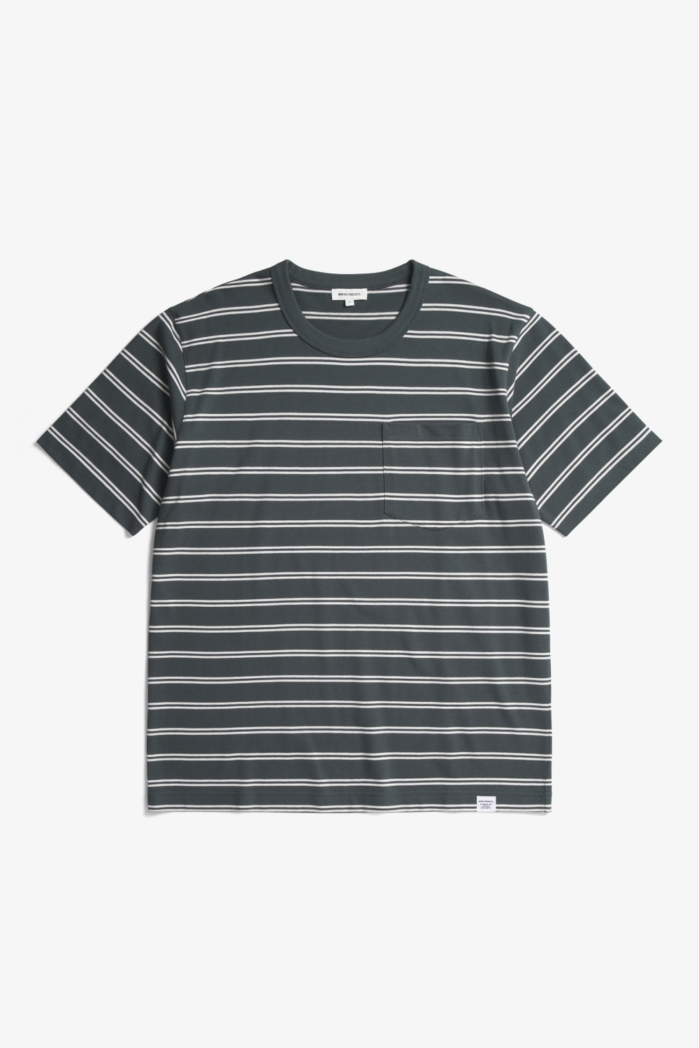 Tシャツ・カットソー Norse Projects Holger Organic Sailor Stripe Pocket T-Shirt Holger Organic Sailor Stripe Pocket T-Shirt