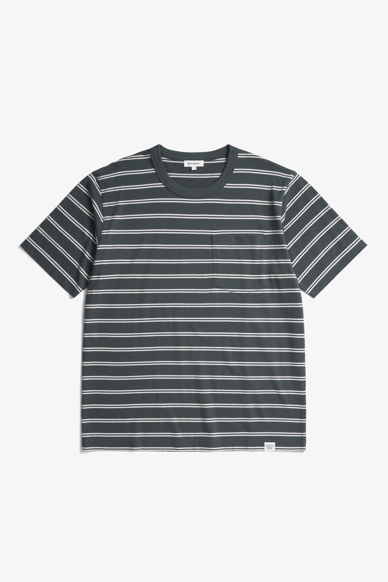 Tシャツ・カットソー Norse Projects Holger Organic Sailor Stripe Pocket T-Shirt Holger Organic Sailor Stripe Pocket T-Shirt