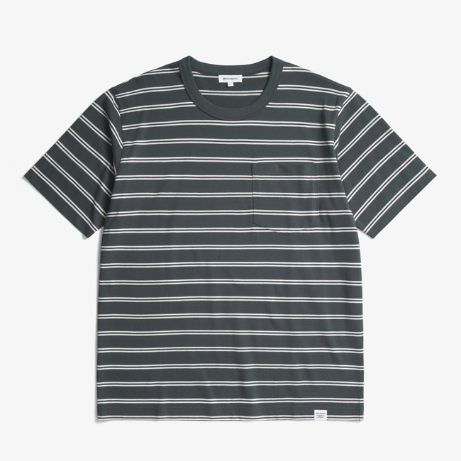 Tシャツ・カットソー Norse Projects Holger Organic Sailor Stripe Pocket T-Shirt Holger Organic Sailor Stripe Pocket T-Shirt