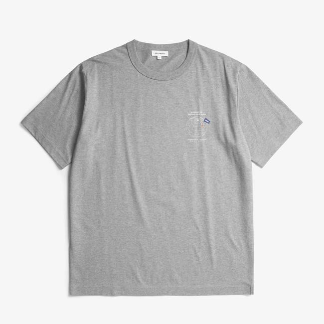 Tシャツ・カットソー Norse Projects SS25 Norse Standard T-shirt (N01 0670 1500) Norse Standard Heavy Loose T-shirt