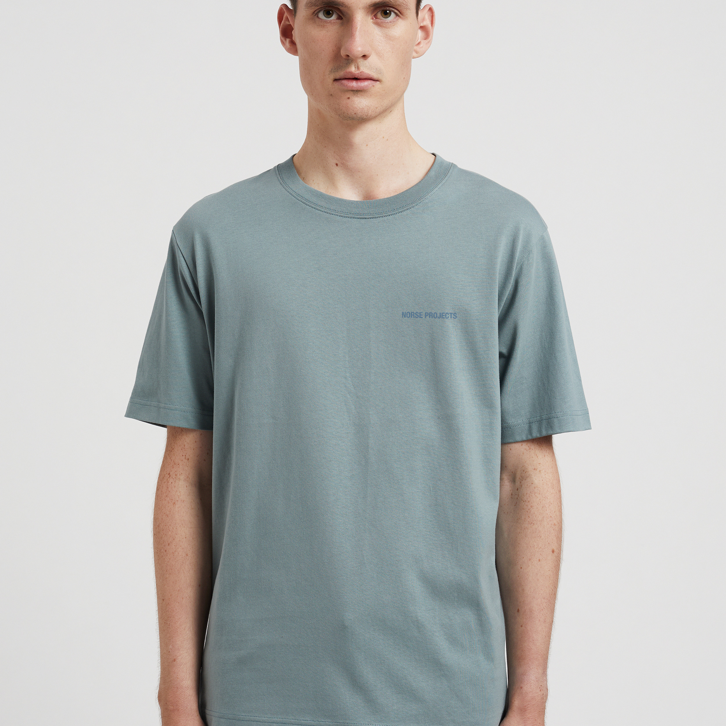 Johannes Organic Norse Logo Print T-shirt