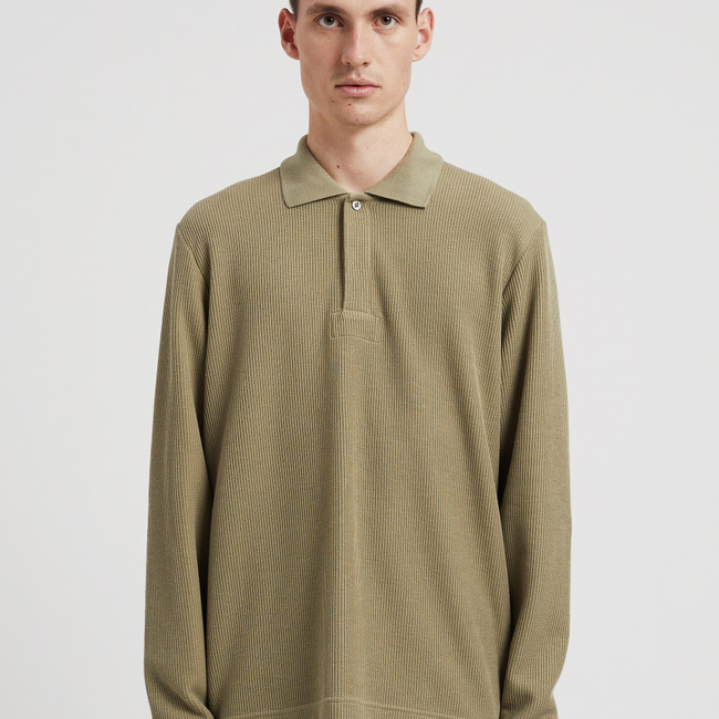 Ruben Double Face LS Polo