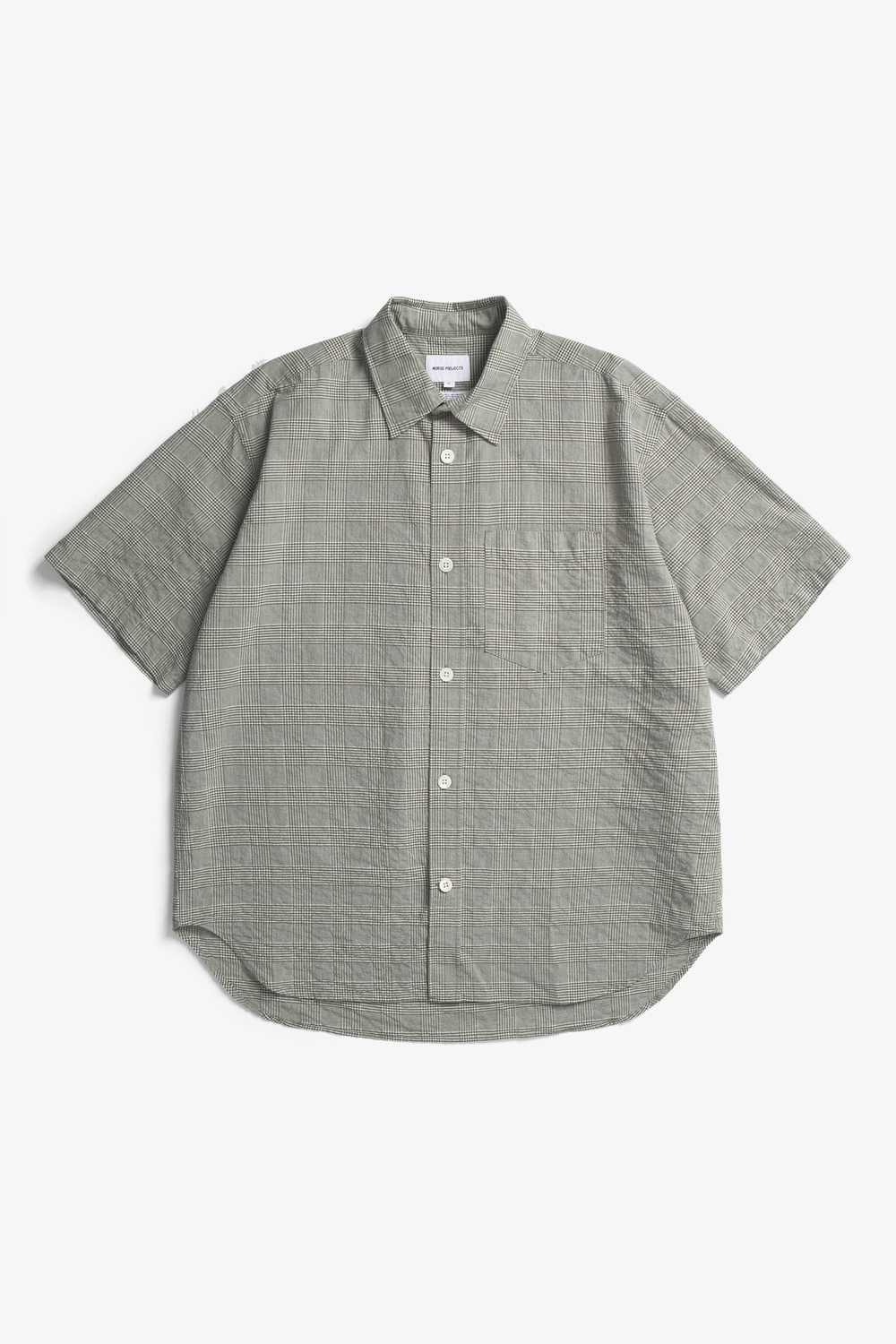 【COSYHARU】Oasis Wrinkle Check Shirt COSYHARU】Oasis Wrinkle Check Shirt