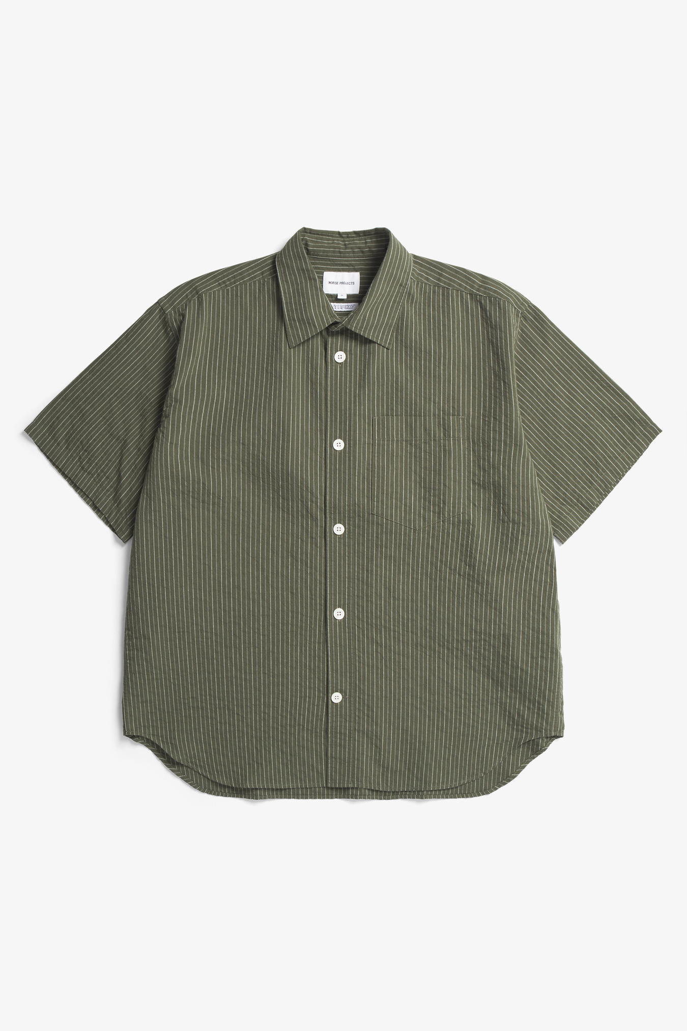 Tシャツ・カットソー Norse Projects Holger Organic Sailor Stripe Pocket T-Shirt Holger Organic Sailor Stripe Pocket T-Shirt