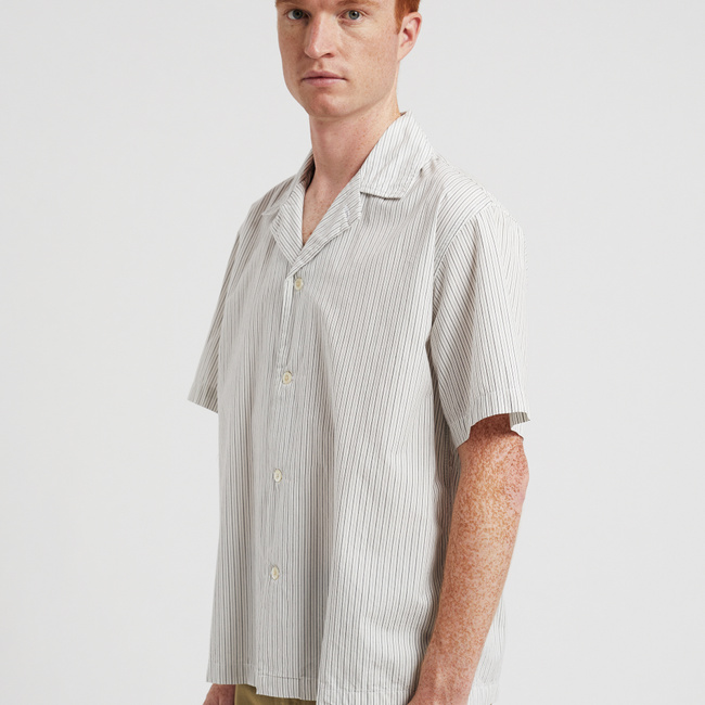 ★人気★【Norse Projects】★STRIPE SHORT SLEEVE Tシャツ★ Mads Poplin Stripe SS