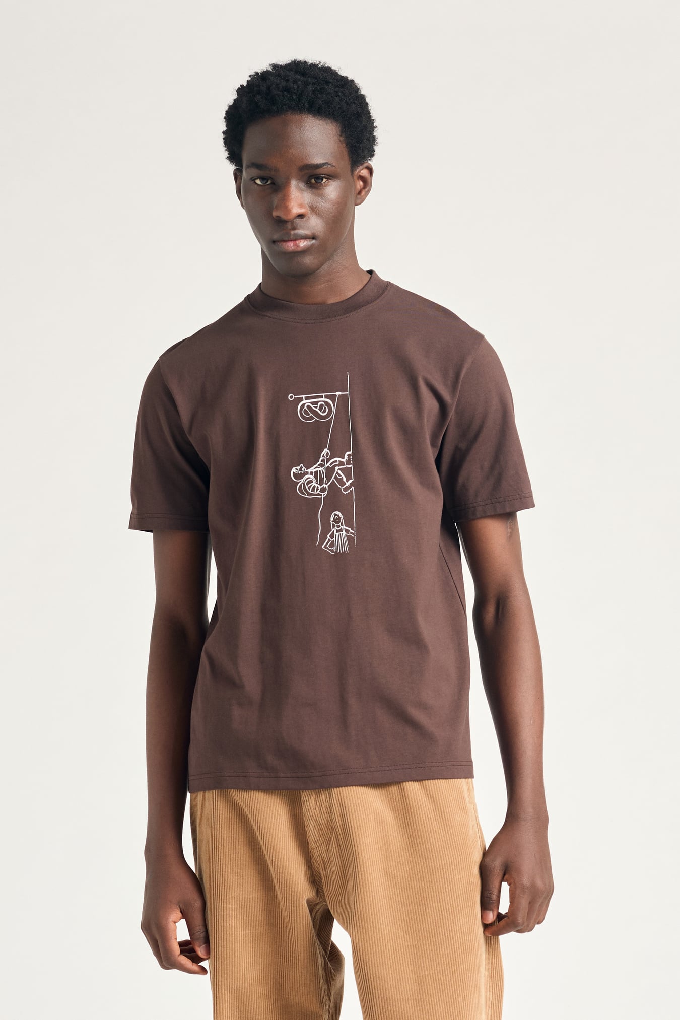 Norse x Daniel Frost Baker Ascent Print T-shirt