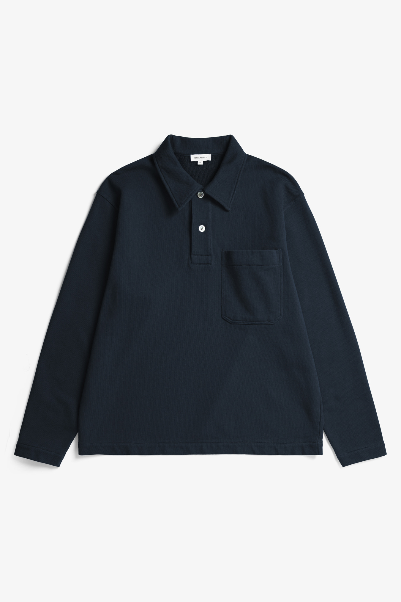 Fraser Relaxed Organic Loopback LS Polo