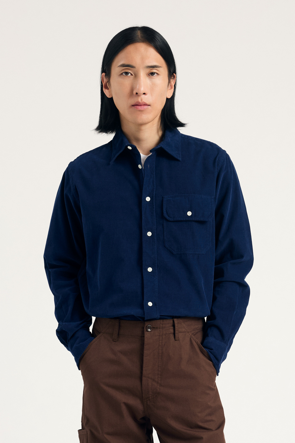 【極美品】NOROLL NORMAL SHIRT L NOROLL / NORMAL L/S SHIRT | wax clothing