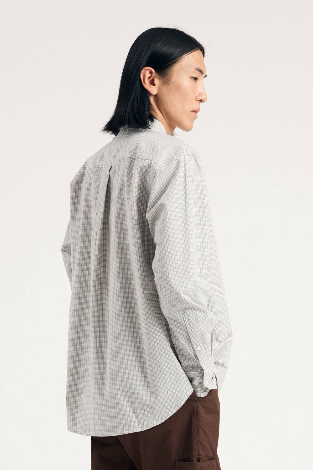 Ole Oversize Poplin Check Shirt