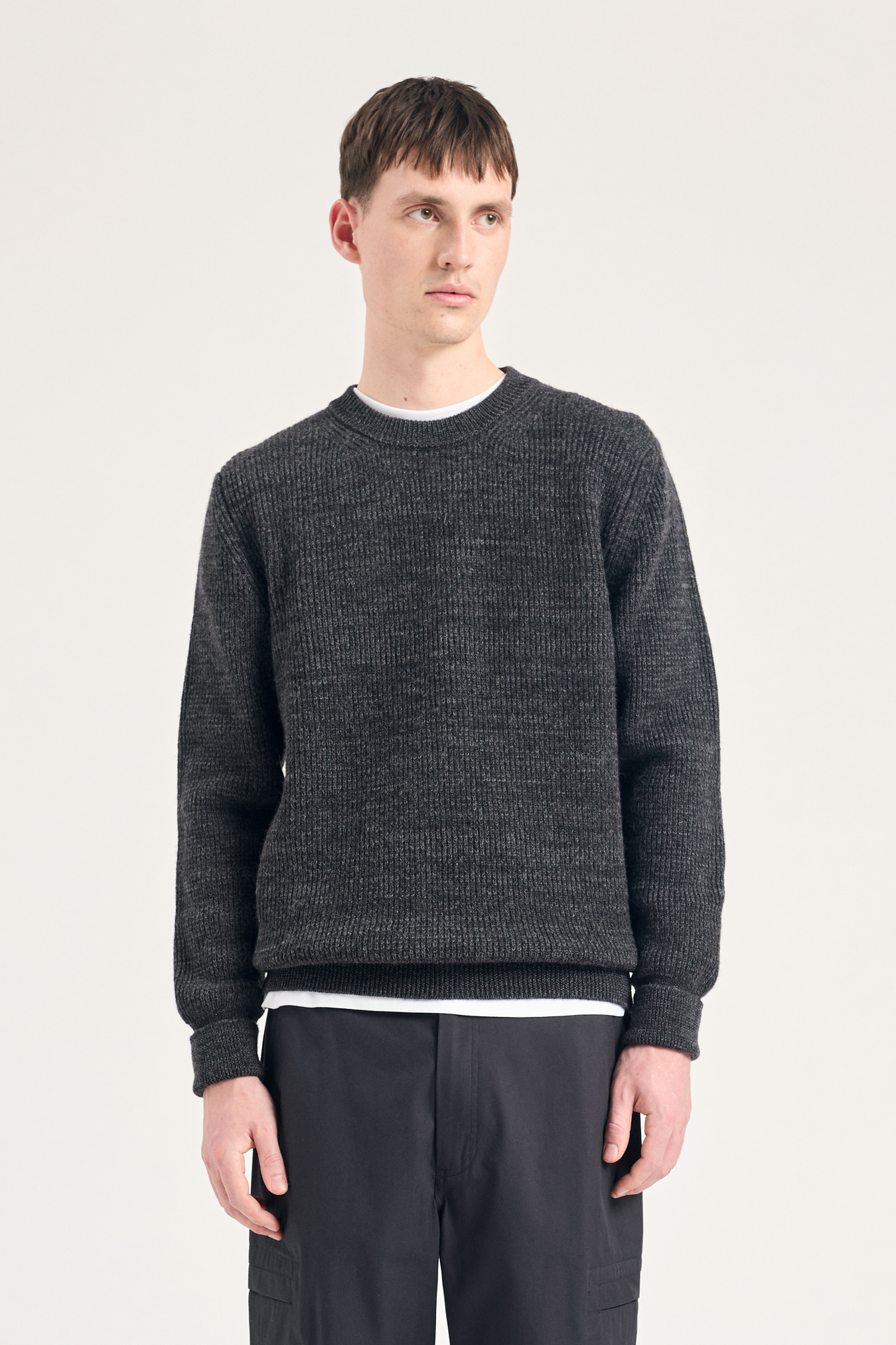 Henning Cotton Wool Rib Sweater