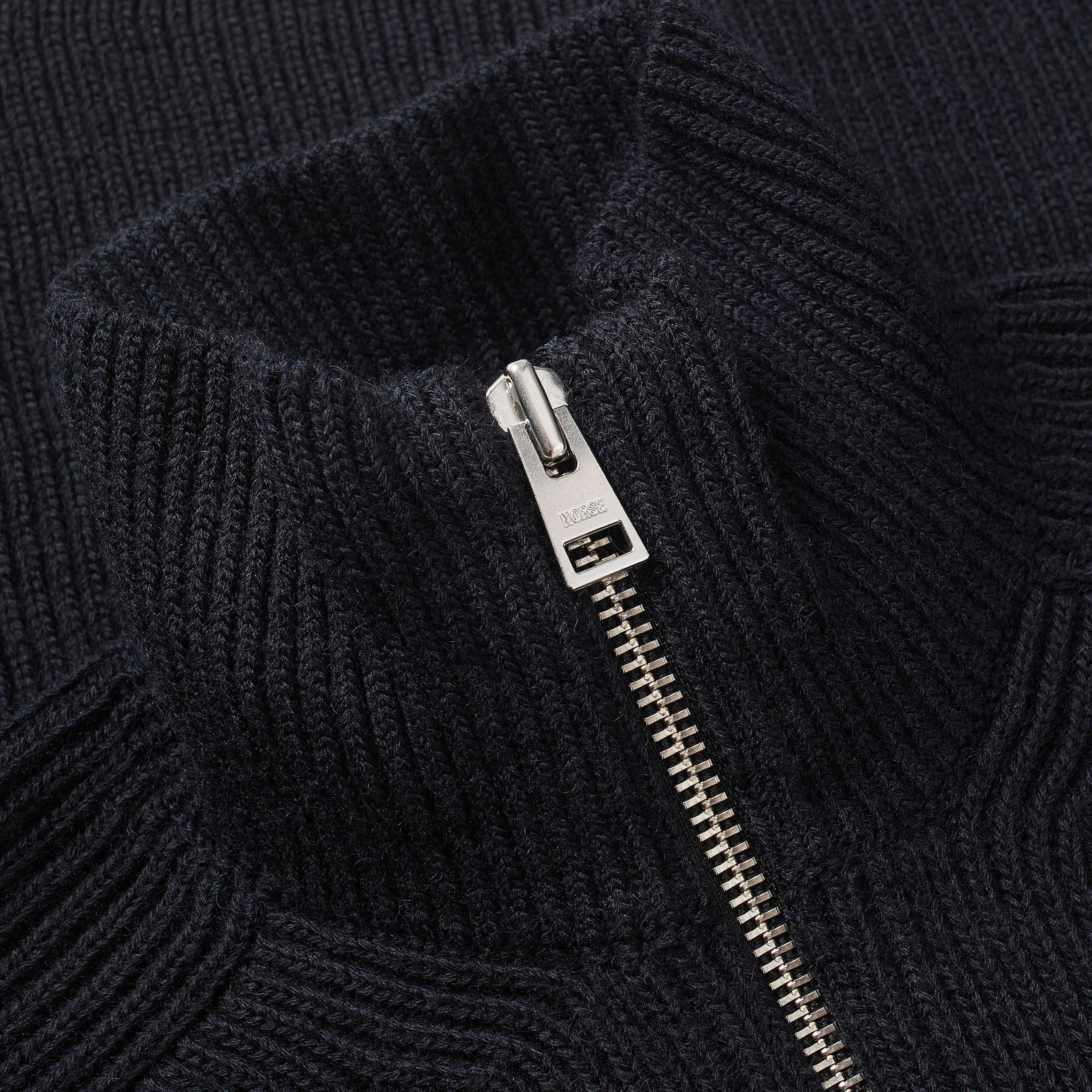 Toke Wool Fishermen Fullzip Cardigan