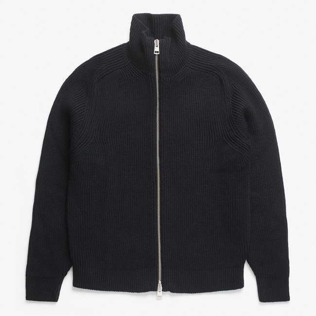 Toke Wool Fishermen Fullzip Cardigan
