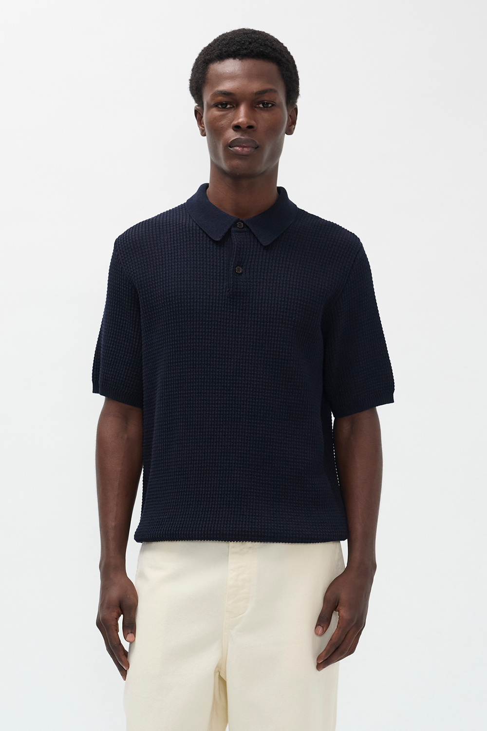 Anholt Cotton Crepe Polo